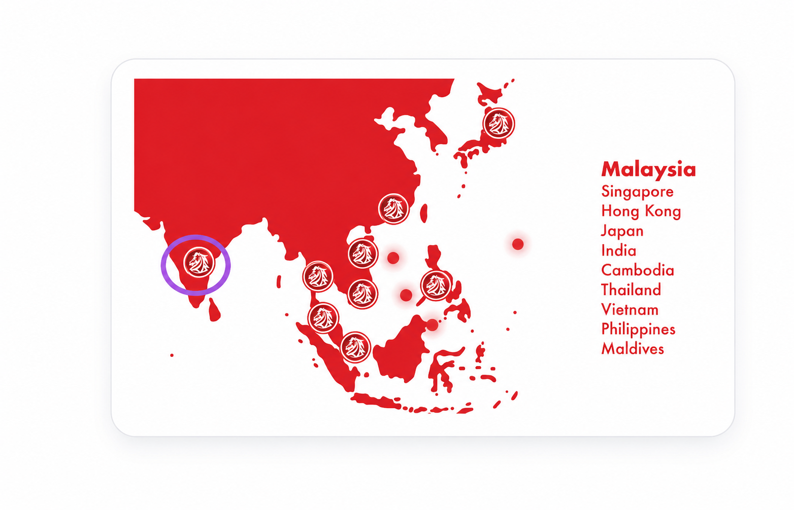 Vision Alliance presence across Asia Pacific